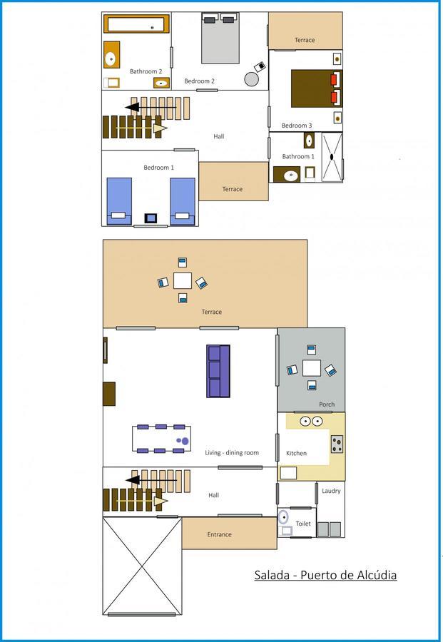 Salada House Βίλα Port de Alcudia  Εξωτερικό φωτογραφία